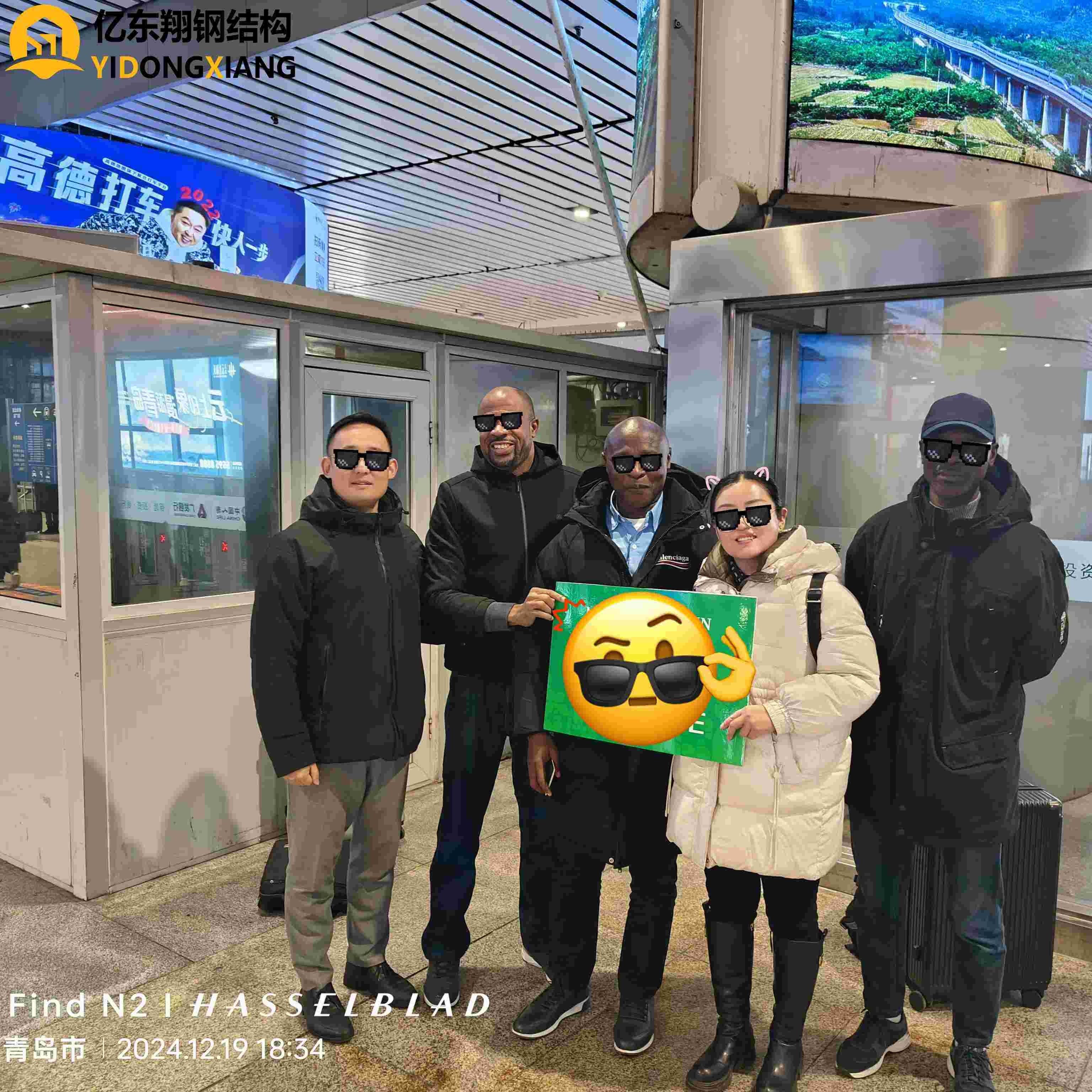 Latest company blogs about Congo Steel Structure Plant Customer Factory Inspection