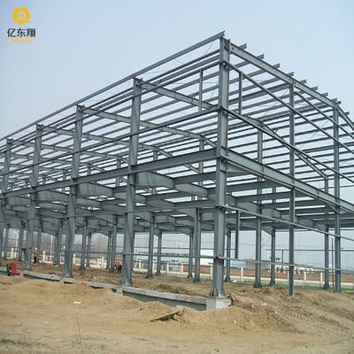 Anti Corrosion Steel Structure Shed Weather Tight Outdoor Steel Frame Storage Shed