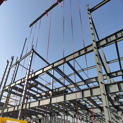 kopen Waterdicht vuurbestendig staalconstructiewerkplaats met parapetmuur zoals gevraagd en warm gegalvaniseerd online manufacture