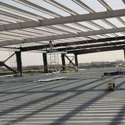 Buy Prefabricated Ready Made Steel Structures Warehouse Building For Food Factory online manufacture