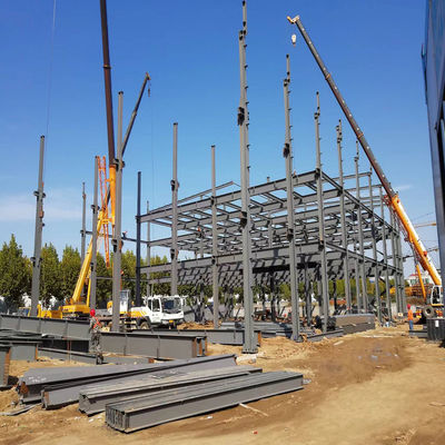 Buy Customized Steel Structure Prefab Building Construction Pre Fabricated Steel Structure Building online manufacture
