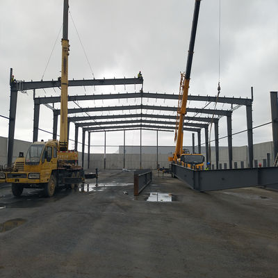 Buy Modular Steel Frame Building Workshop Prefabricated Metal Structure Warehouse online manufacture