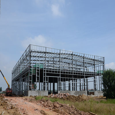 Buy Structural Steel Frame Office Building Construction Industrial Prefabricated Factory Shed online manufacture