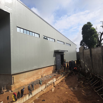 Buy Customizable Prefabricated Metal Workshop Sheds Insulation Steel Structure For Shed online manufacture