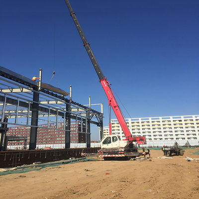 comprar Oficina de alimentação Q355B Edifício de estrutura de aço Construção Armazém de embalagem de aço pré-fabricado online manufacture