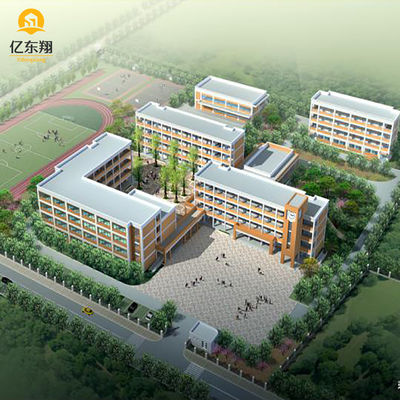 Buy Modern Steel Commercial Building Construction Fast Installation For Office Warehouse online manufacture