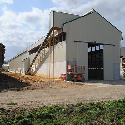 Buy Steel Structure Workshop Main Structure Steel Structure -H Steel Connection Form Bolt Connection Customized For Workshop online manufacture