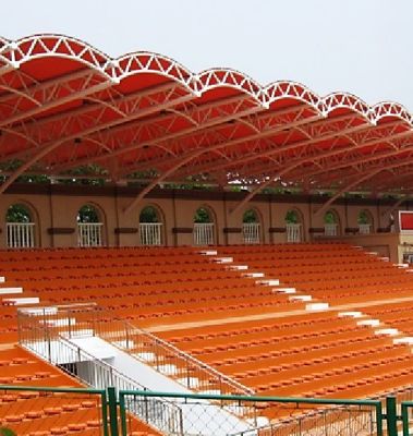 Buy Prefab Stadium Tube Truss Steel Structure With Hot Dip Galvanized Surface Treatment online manufacture