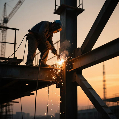 خرید انبار فلزی پیش‌ساخته با پنل فولادی موج‌دار پوشش ضد خوردگی طراحی رایگان online manufacture