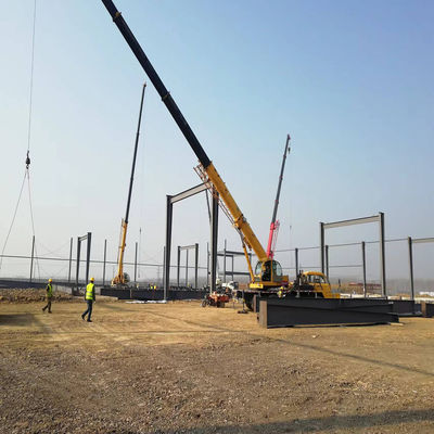 Multistory Prefabricated Steel Structure Building Metal H Beam Building Construction