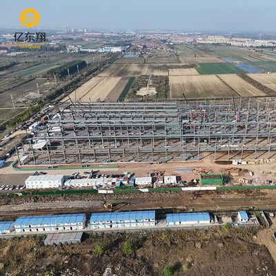 Durable Modern Steel Structure Building Construction With Bolt Connection