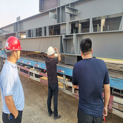 High Weather Resistance Steel Frame Building Construction Custom Metal Commercial Buildings