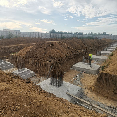 High Weather Resistance Steel Frame Building Construction Custom Metal Commercial Buildings