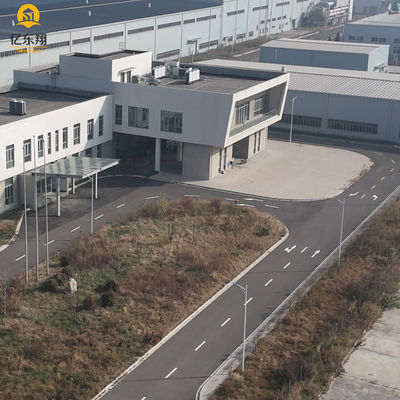 Eco-friendly Easy to Assemble Prefabricated Steel Structure Building with Paint or Galvanizing Treatment