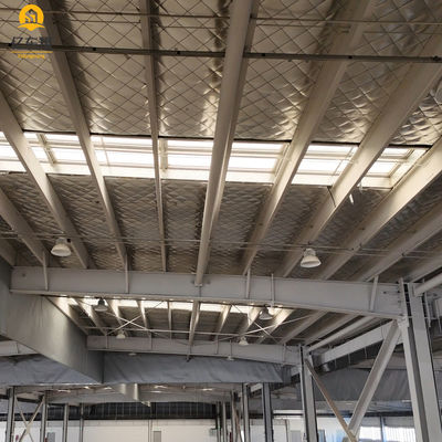 Eco-friendly Easy to Assemble Prefabricated Steel Structure Building with Paint or Galvanizing Treatment