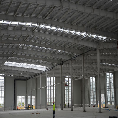 Customized Steel Structure Factory Galvanized Prefab Building Construction