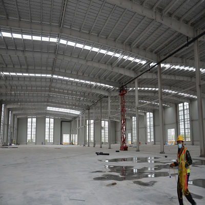 Customized Steel Structure Factory Galvanized Prefab Building Construction