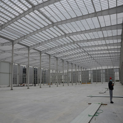Customized Steel Structure Factory Galvanized Prefab Building Construction