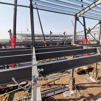 Prefab Steel Structure Factory Weather Resistance Steel Frame Industrial Building