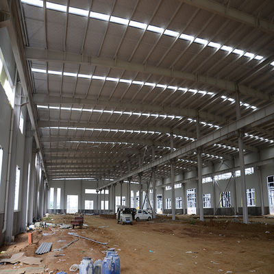 Customizable Steel Structure Factory Prefabricated Steel Frame Plant With Bolt Connection