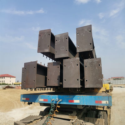 Multi Storey Prefabricated Steel Structure Building Galvanized Round Steel Tube Brace