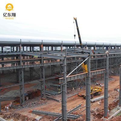 Anti Corrosion Prefabricated Steel Frame Building Construction Auto CAD Drawing Design