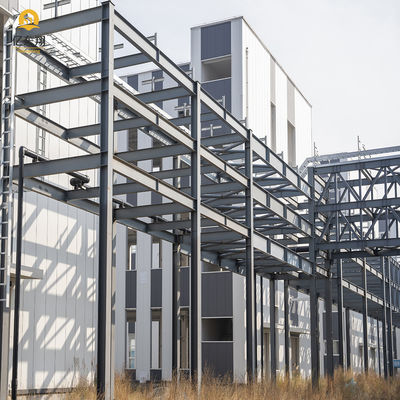 Prefab Steel Structure Building Construction Sustainable Modern Steel Frame Buildings