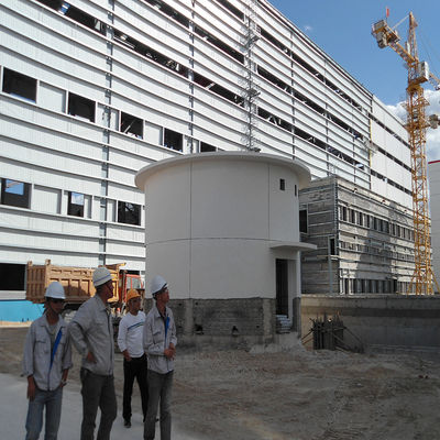 Prefabricated Steel Frame Factory Warhouse Steel Construction Fabrication
