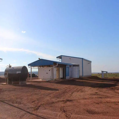 Industry Q355 Q235 Steel Structure Workshop Prefab Metal Workshop For Food Factory