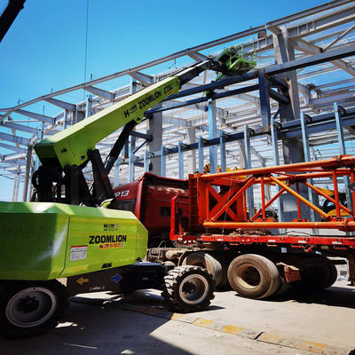 Sustainable Steel Structure Factory Weather Resistance Structural Steel Frame Construction