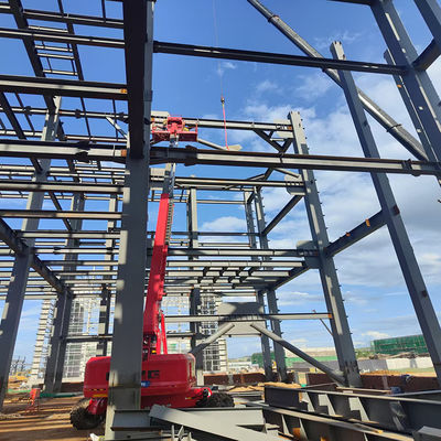 Prefabricated Steel Frame Factory Warhouse Steel Construction Fabrication