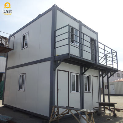 Galvanized Steel Frame Prefabricated Container House Quick Assembly