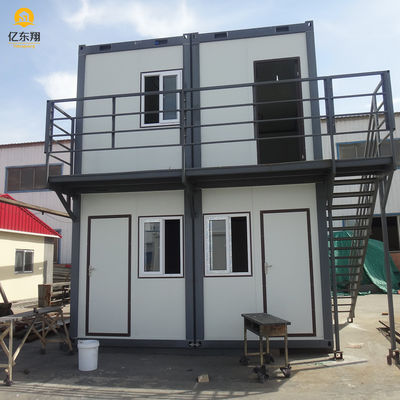 Galvanized Steel Frame Prefabricated Container House Quick Assembly