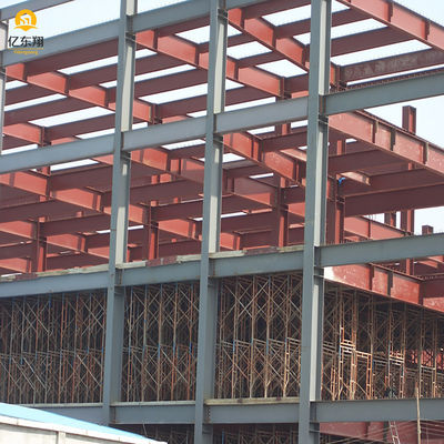 Durable Steel Structure Shed Workshop Metal Storage Sheds Wind Resistance
