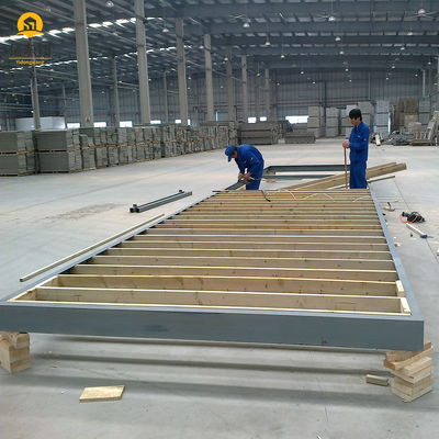 Durable Steel Structure Shed Workshop Metal Storage Sheds Wind Resistance