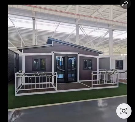 Galvanized Steel Frame Prefabricated Container House Quick Assembly