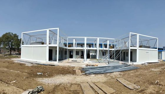 Modular Prefabricated Container House Portable Site Office Accommodation Camp