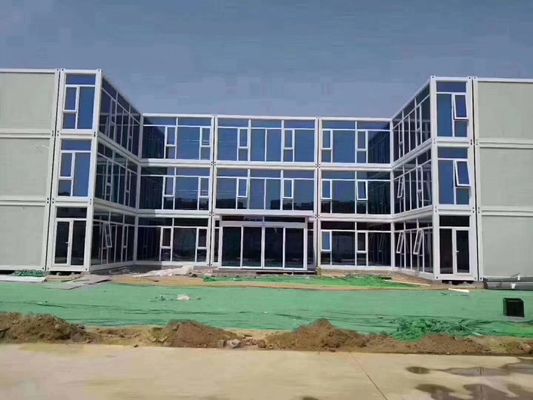 Q355B Steel Commercial Building For Exhibition Hall / Showroom / 4S Car Shop
