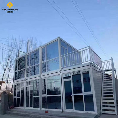 Module Prefabricated Container House Q235B Galvanized Steel Frame