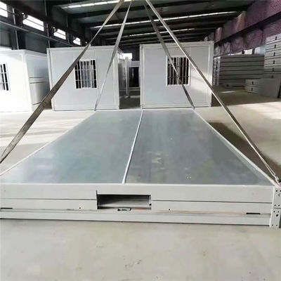 Foldable Steel Container Houses Waterproof Modular Architecture Steel Structure