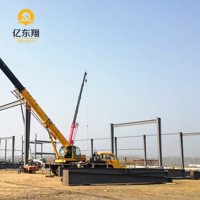 Heavy Industrial Steel Frame Building with H Section Design