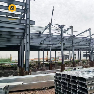 Custom Steel Frame Workshop Prefabricated Building Q235 Q355