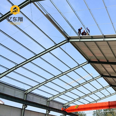 Custom Steel Frame Workshop Prefabricated Building Q235 Q355