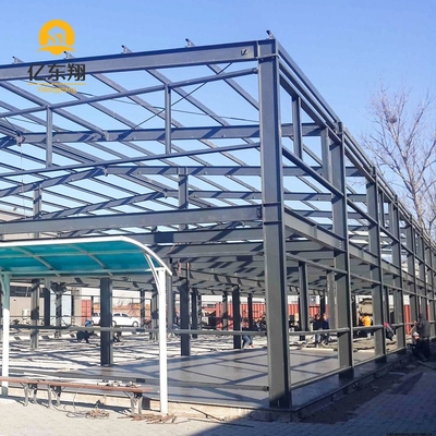Prefabricated Steel Frame Warehouse Building with Earthquake Resistance