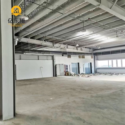 Galvanized Steel Frame Warehouse Building with H-Section Structure