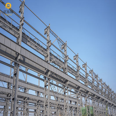 Prefab Steel Hangar Buildings Galvanized Prefabricated Steel Construction Warehouse