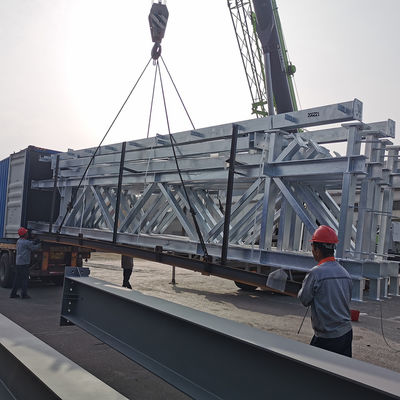 Modular Metal Frame Workshop Prefabricated Metal Warehouse Buildings