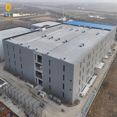 Large Span Prefabricated Factory Building Metal Warehouse Customized