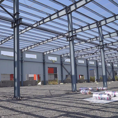 Multistory Prefabricated Metal Buildings Steel Frame Structure Building Construction
