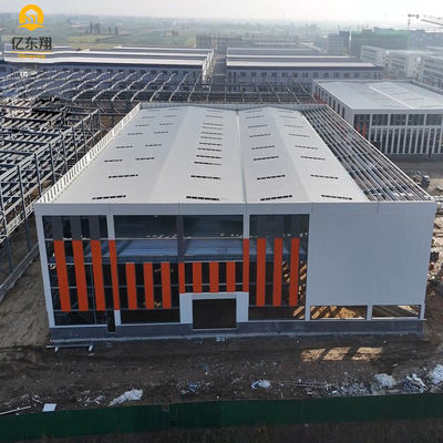 Industrial Prefabricated Steel Frame Contruction Buildings Large Span Steel Structure Warehouse